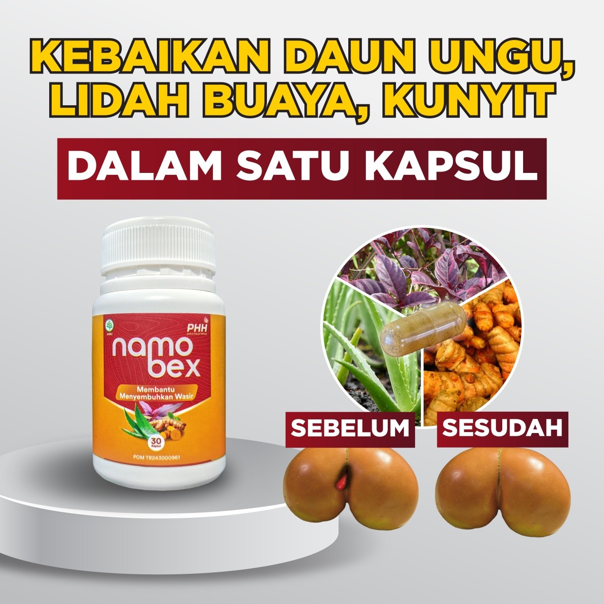 NAMOBEX SEKALI PENGOBATAN LANGSUNG NGEFEK